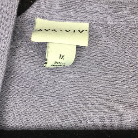 AVA VIV Wrapped blouse - Picture 2 of 3